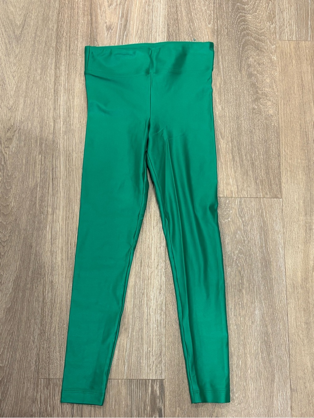 Koral Shiny Emerald Green High-Waist Leggings